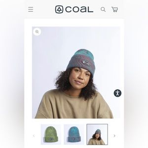 The Benny Ultra Tall Knit Beanie - Coal Headwear Knitted Long Beanie